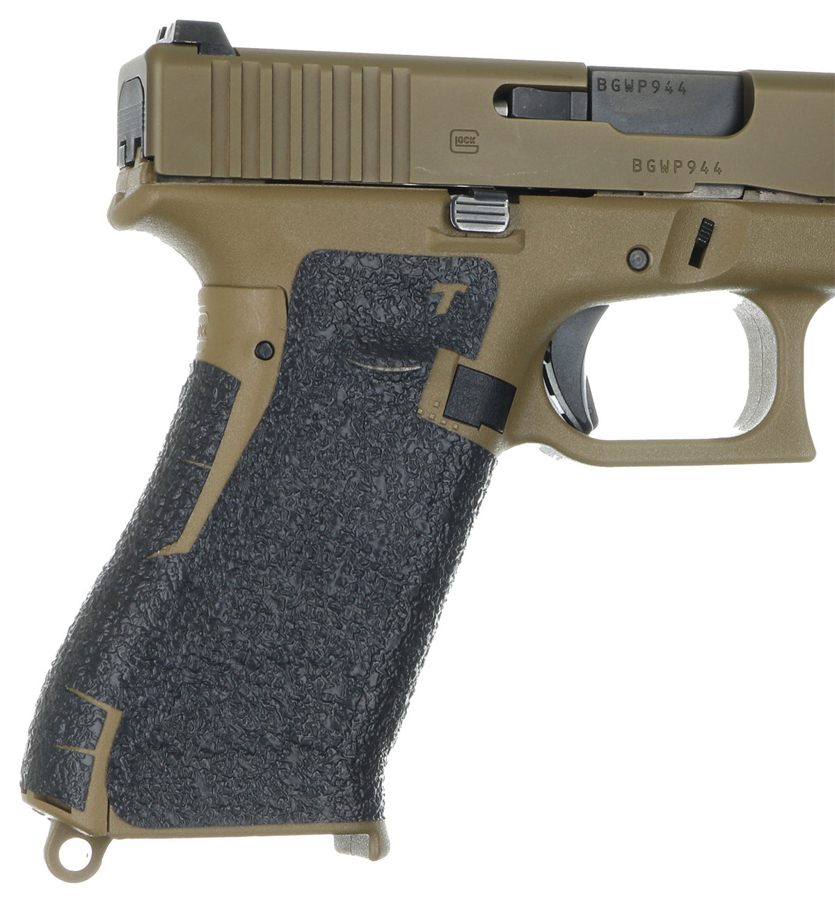 Talon Grips EV01R Full-Size Glock Gen 5 Adhesive Rubber Grip Wrap, Black