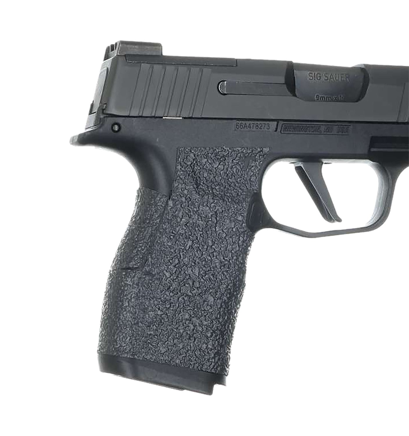 Talon Grips EV12R Textured Black Rubber Grip, Fits Sig Sauer P365/P365XL