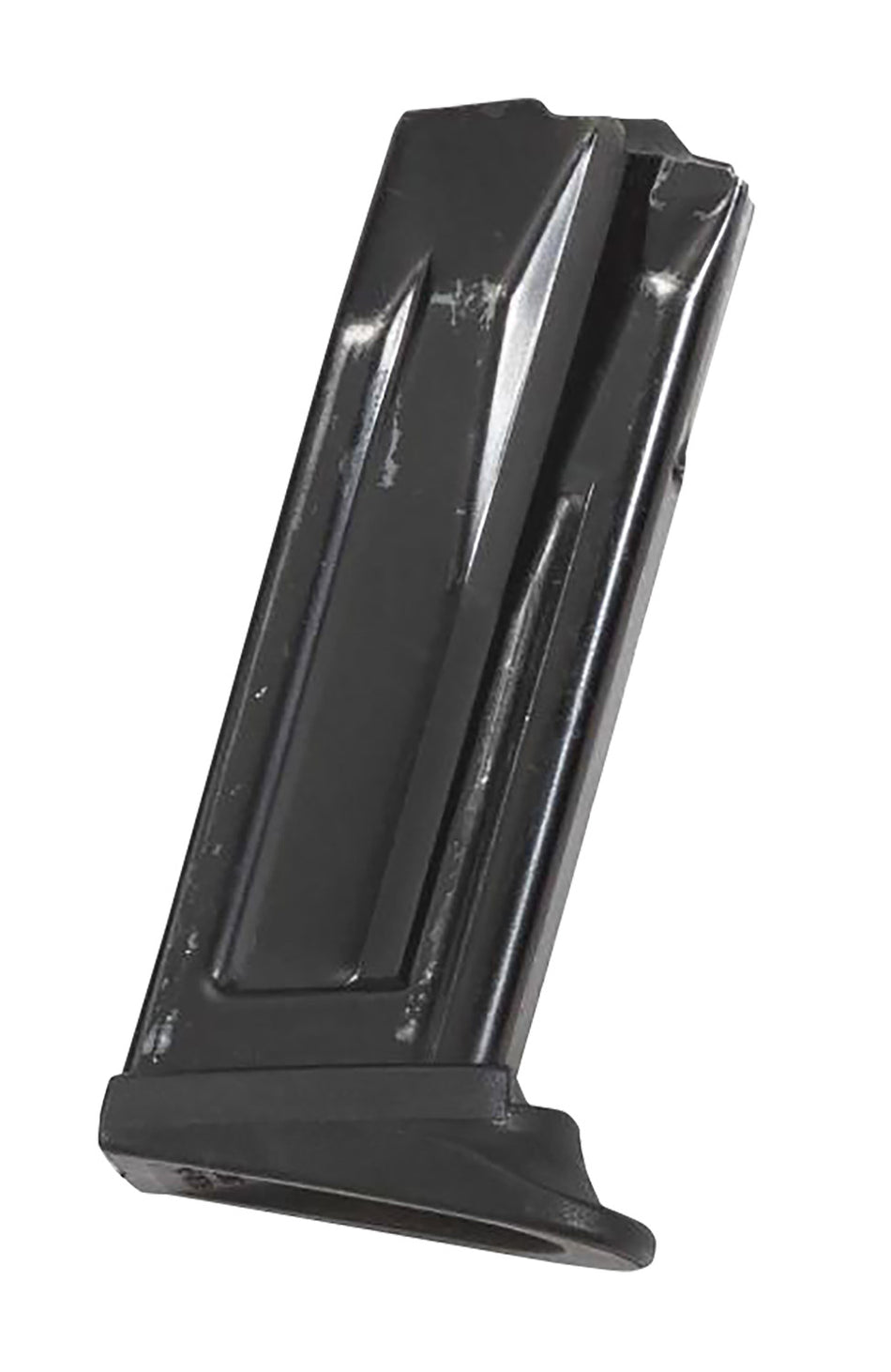 HK 50259080 HK P2000SK Subcompact 9rd .40 S&W Black Steel Magazine w/ Extended Baseplate