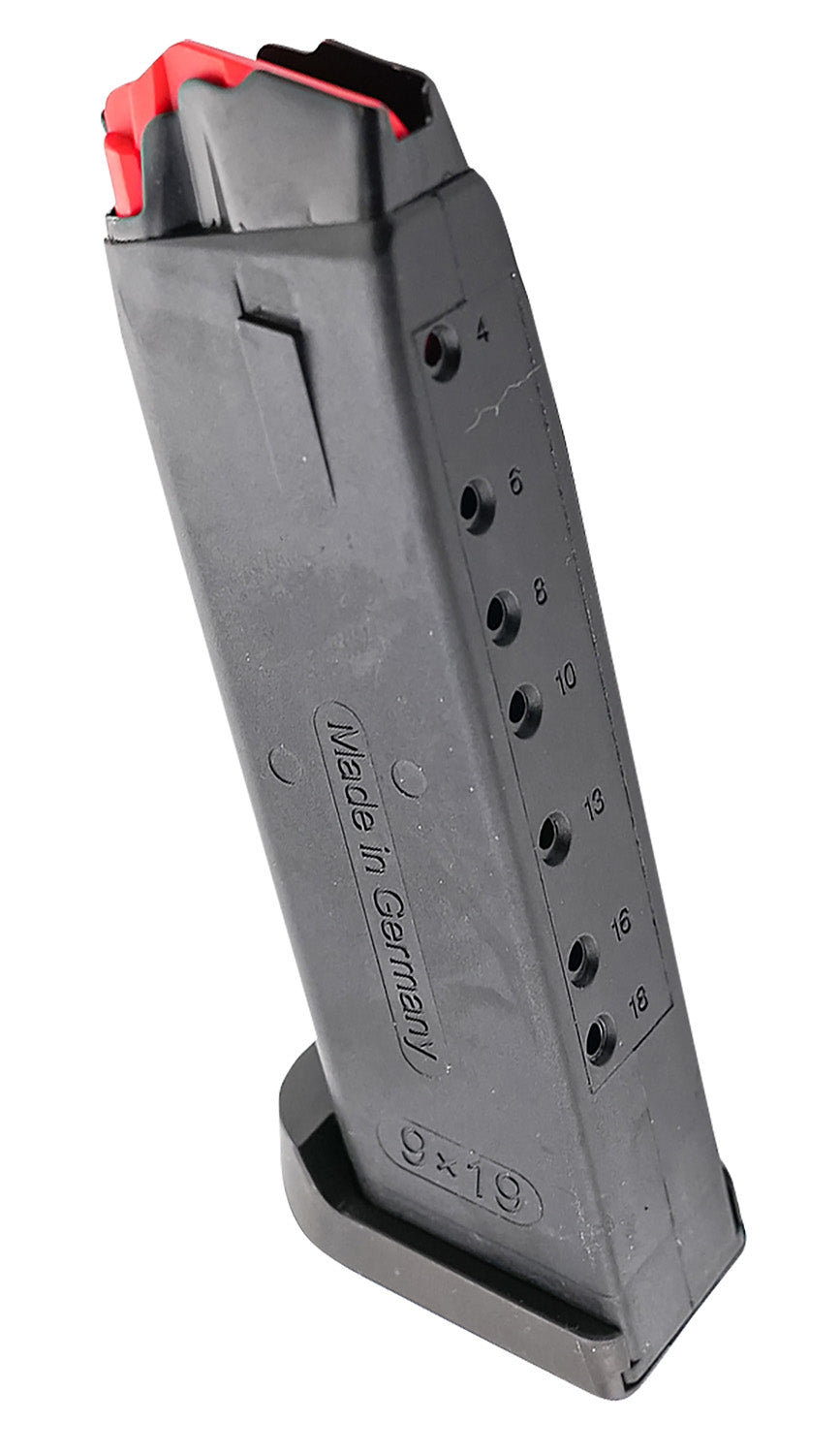 HK 50259081 HK USP Expert 18rd 9mm Luger Polymer Coated Steel Detachable Magazine