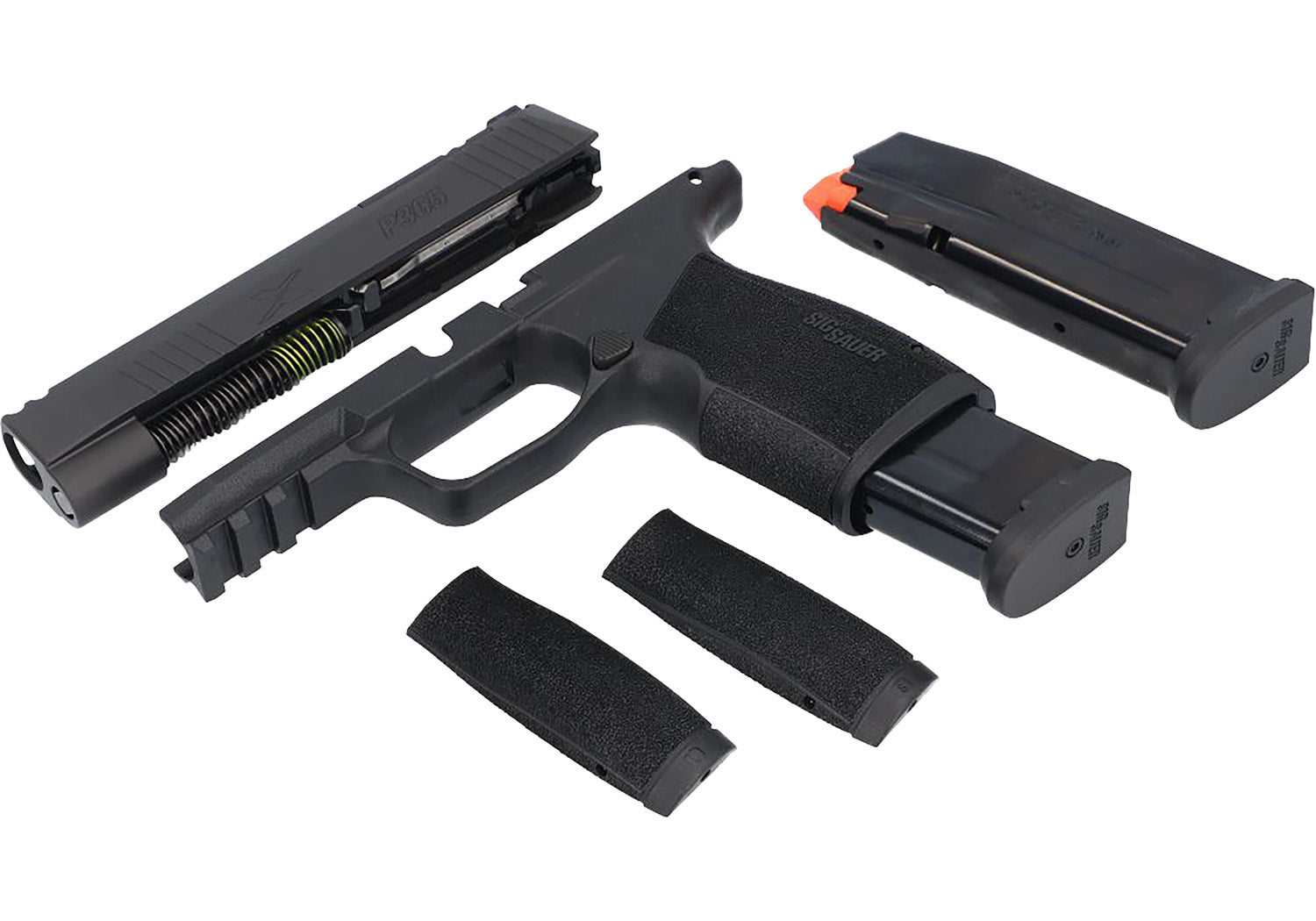 Sig Sauer 8901443 P365X-Macro Conversion Kit 9mm Luger Nitron Slide X-RAY 3 Night Sights Polymer Frame Two 17-Round Magazines
