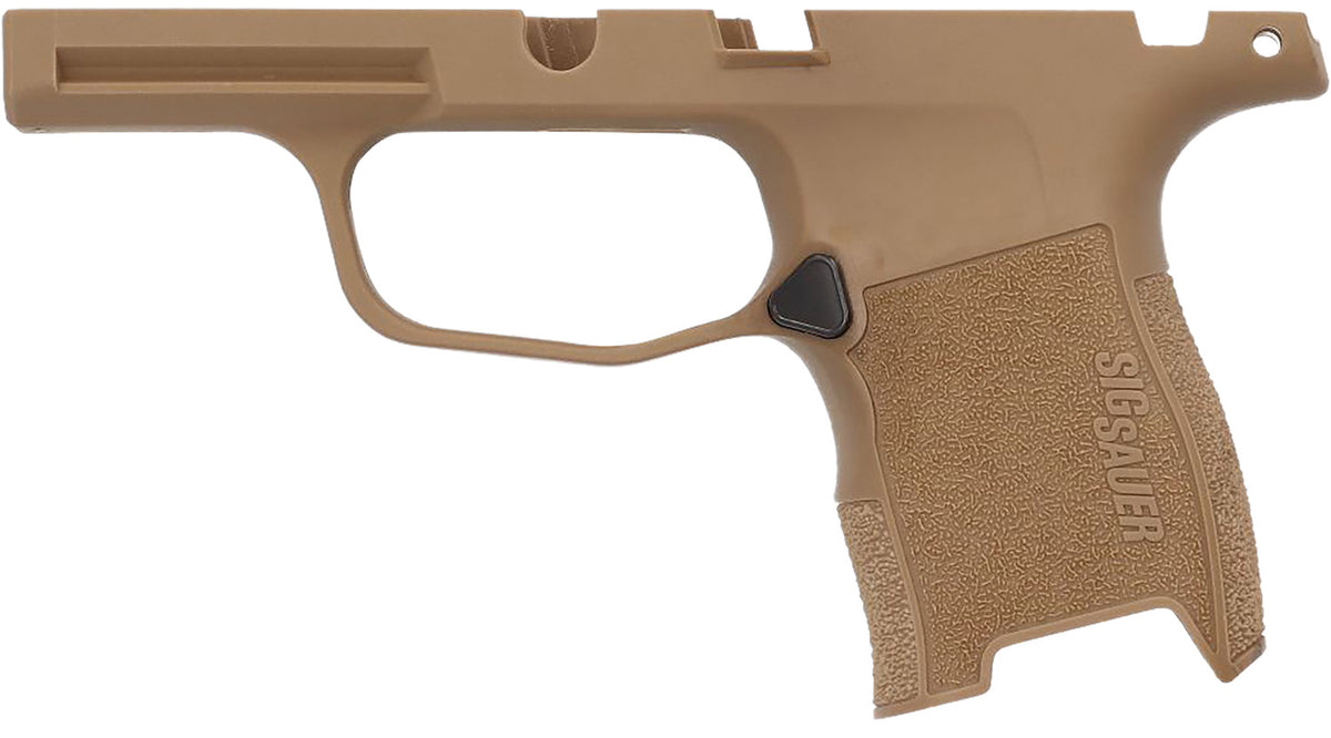 Sig Sauer 8900157 P365 Coyote Polymer Grip Module Manual Safety 9mm Luger Factory Replacement