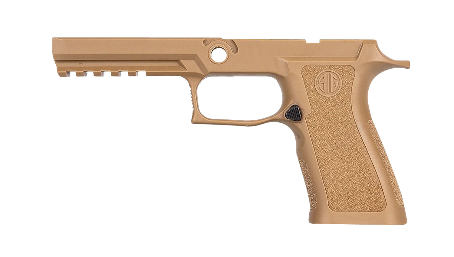 Sig Sauer P320 X-Series Full Size Medium Grip Module Assembly, Coyote Polymer, 9mm Luger/357 Sig/40 S&W