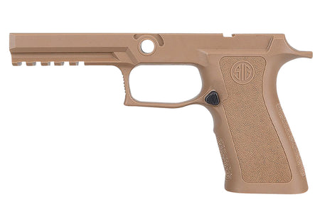 Sig Sauer P320 X-Series Full Size Small Grip Module Assembly, Coyote Polymer, 9mm Luger/357 Sig/40 S&W