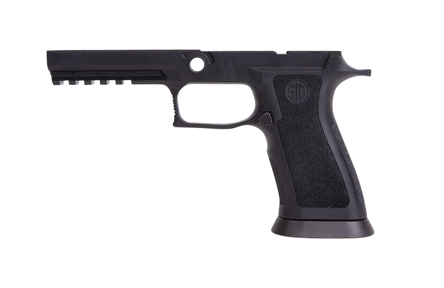 Sig Sauer P320 X-Five Full Size Medium Grip Module Assembly, Black, Removable Magwell, 9mm Luger/357/40