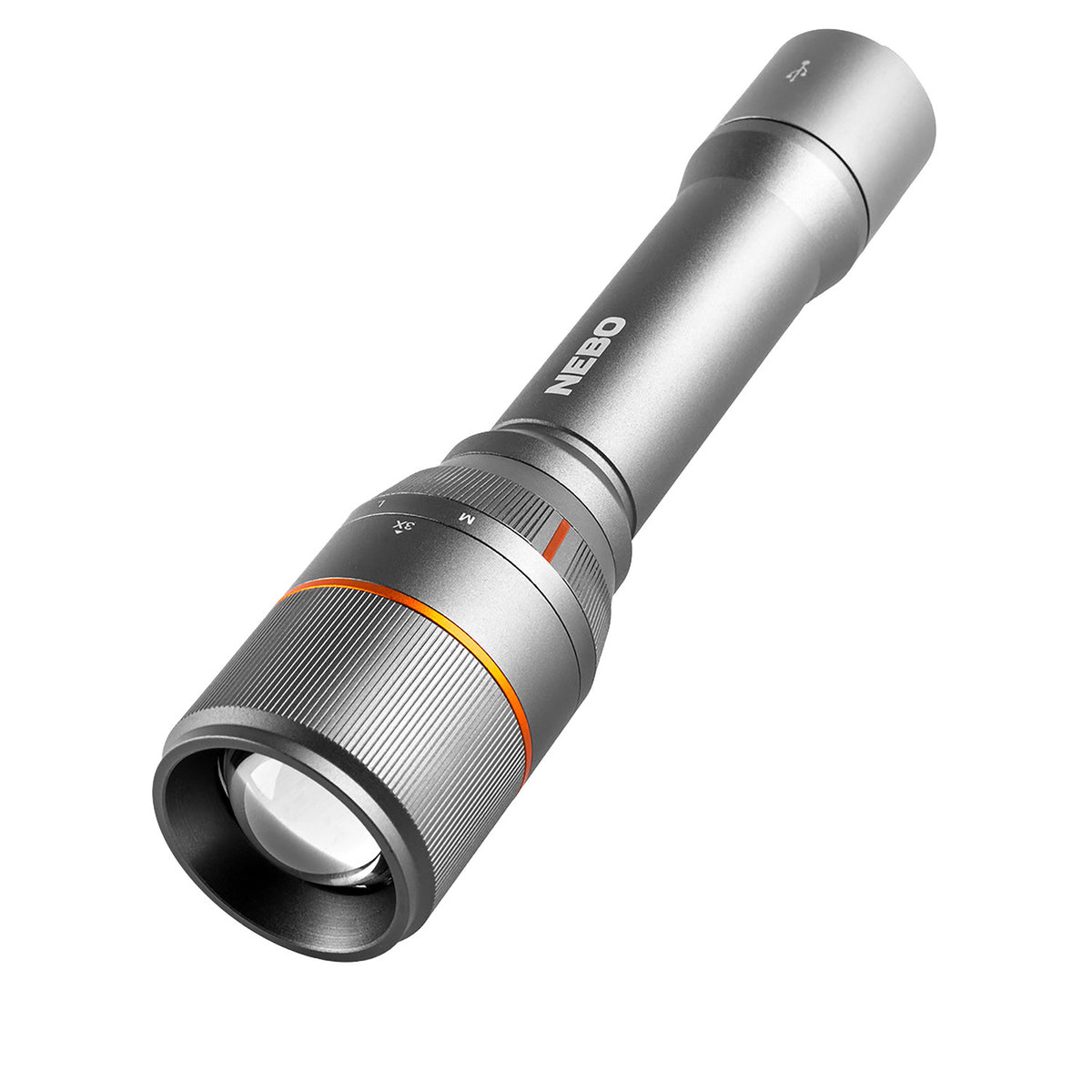 NEBO Davinci 3500 Lumen Handheld Flashlight Gray