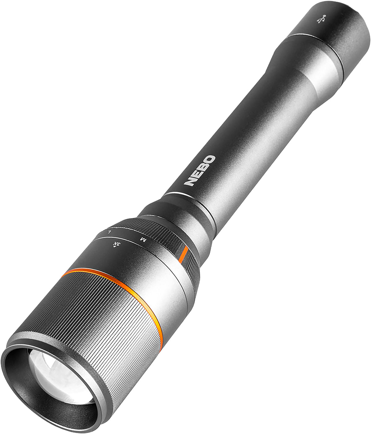NEBO Davinci 5000 Lumen Handheld Flashlight Gray