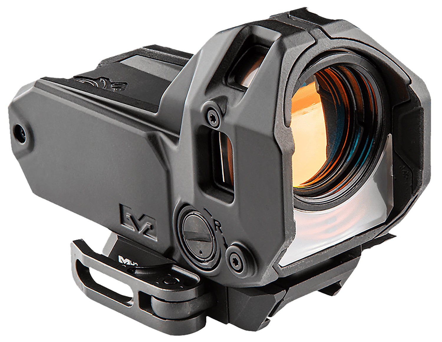 Meprolight M22 1x Reflex Sight Black 10 MOA Red Triangle No-Battery Design