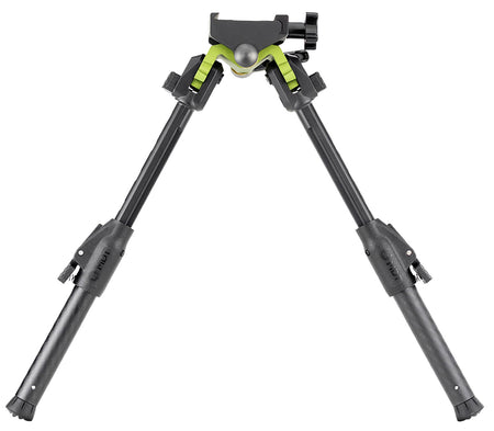 MDT 105560GRN GRND-POD Bipod Green/Black with Adj. Throw Lever, 4 Leg Positions, 4.50"-9"