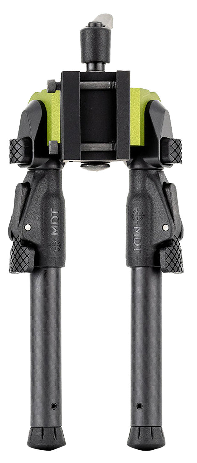 MDT 105561GRN GRND-POD Green/Black Bipod with Adj. Throw Lever, 4 Leg Positions, 4.50"-9"