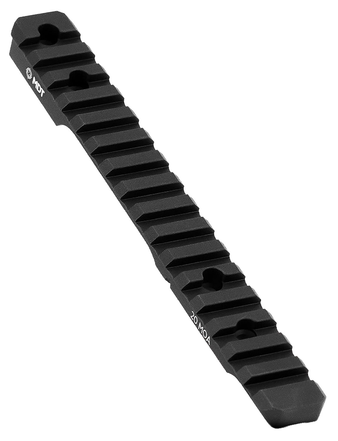 MDT 104505BLK 20 MOA Picatinny Rail Black Anodized 11" Long Fits Tikka T1X Rimfire