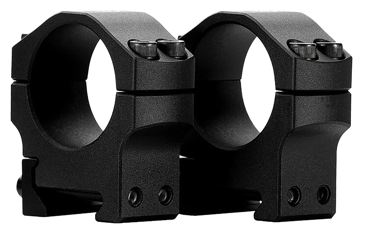 MDT Premier Scope Ring Set 30mm Tube Medium Black Aluminum 103347BLK