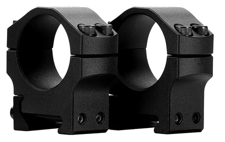 MDT Premier Scope Ring Set 30mm Tube Medium Black Aluminum 103347BLK