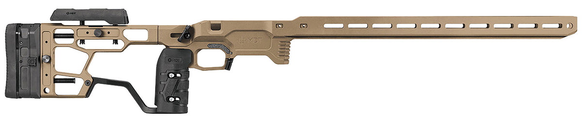 MDT 106557FDE ACC Elite Chassis Rem700 Short Action FDE Right Hand
