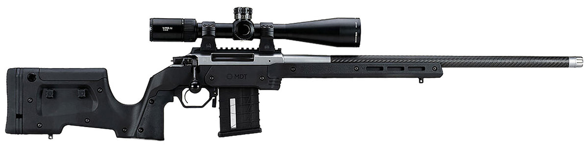 MDT 104690BLK XRS Black Chassis Howa 1500 SA Adjustable Cheekrest Interchangeable Grips