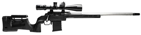 MDT 104692BLK XRS Black Chassis Savage Short Action Adjustable Cheekrest Interchangeable Grips