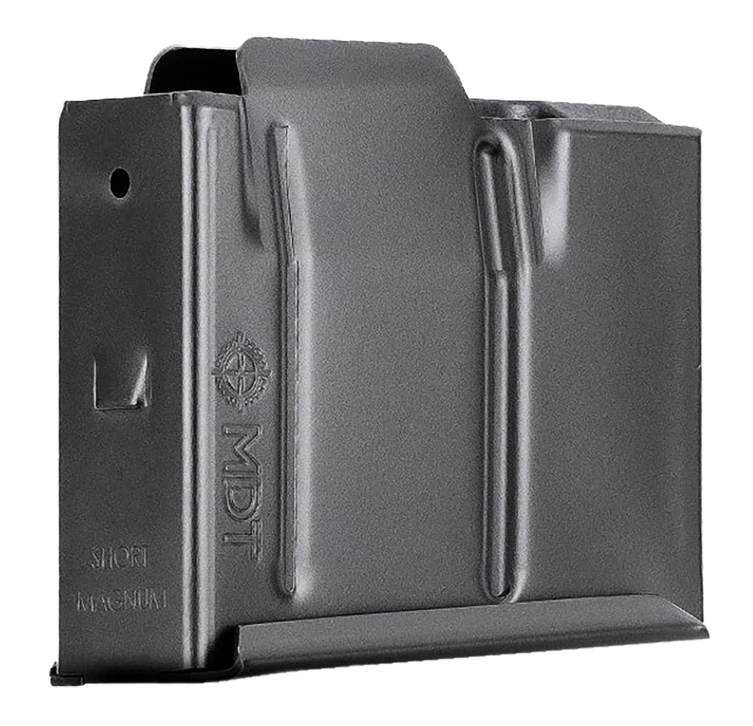 MDT AICS Pattern 3-Round 6.5 PRC / 300 WSM Short Action Magnum Black Steel Magazine