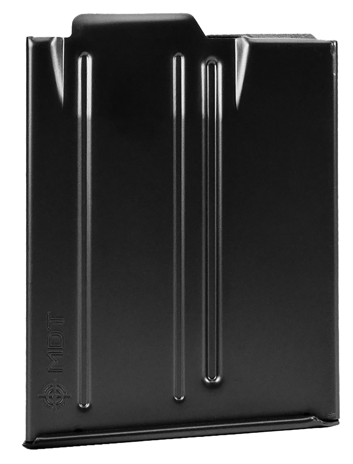 MDT AICS Pattern 10-Round .308 Win / 6.5 Creedmoor Extended Black Steel Magazine with Binder Plate