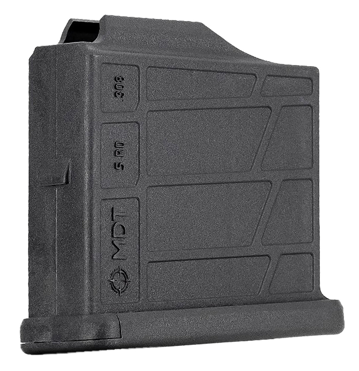 MDT AICS Pattern 5-Round Extended 6.5 Creedmoor / .308 Win Black Polymer Rifle Magazine