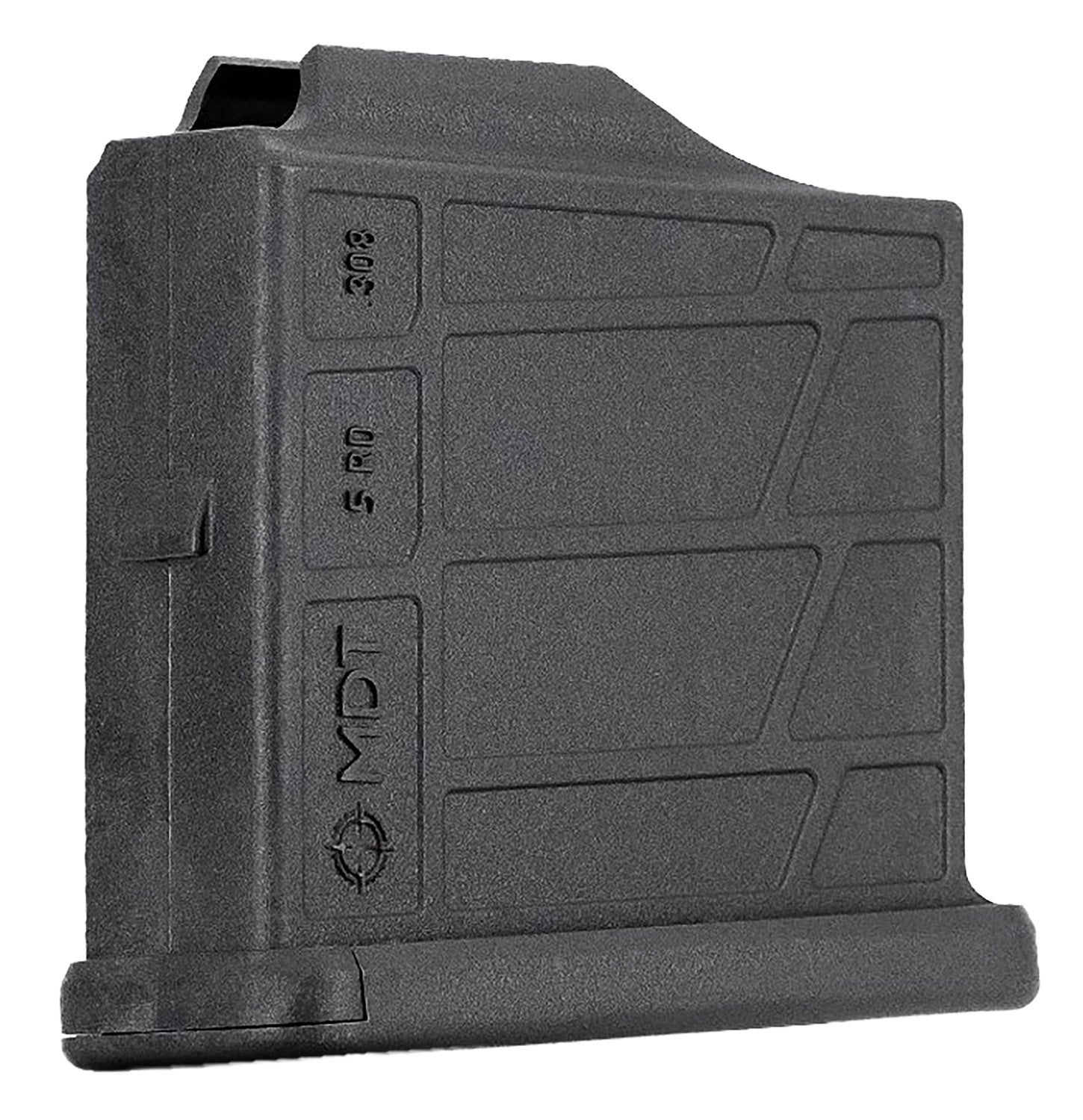 MDT AICS Pattern 5-Round Extended 6.5 Creedmoor / .308 Win Black Polymer Rifle Magazine