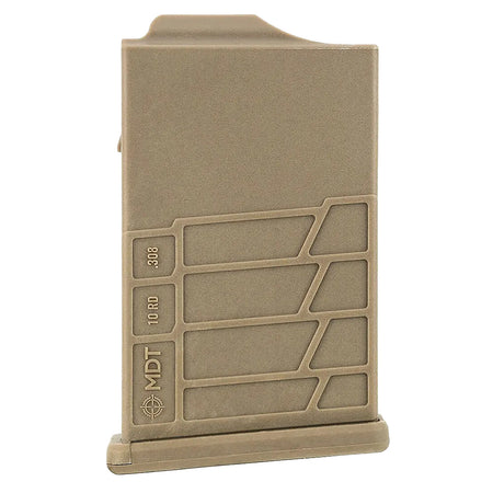 MDT AICS Pattern 10-Round Extended .308 Win / 6.5 Creedmoor FDE Polymer Rifle Magazine