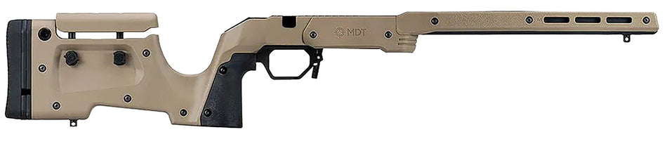 MDT 104692FDE XRS FDE Chassis Savage Short Action Adjustable Cheekrest Interchangeable Grips
