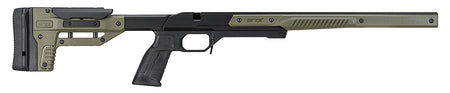 MDT Oryx Precision Chassis OD Green w/ AR-Style Grip & Barricade Stop for Ruger American SA