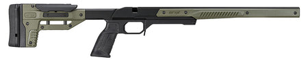 MDT Oryx Precision Chassis OD Green w/ AR-Style Grip & Barricade Stop for Savage Axis SA