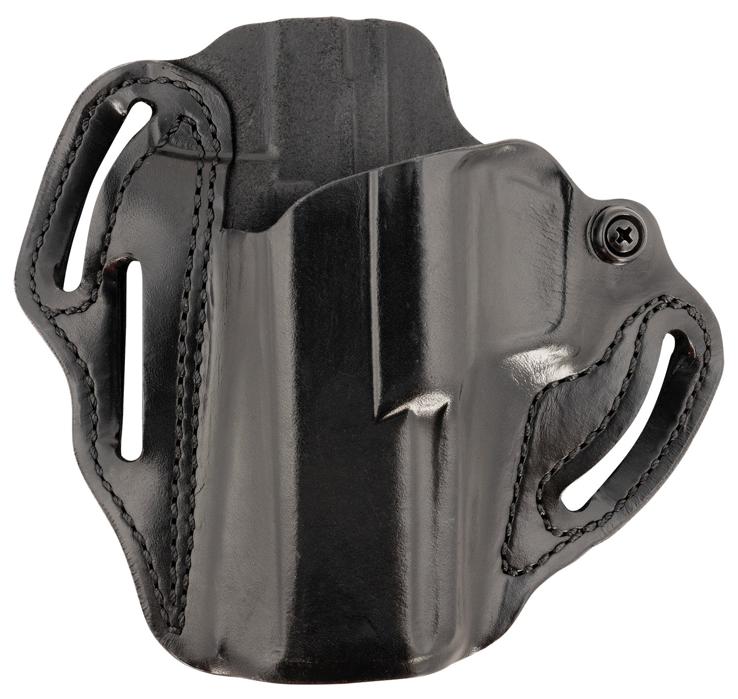 DeSantis Gunhide 002BB0XZ0 Speed Scabbard Outside Waistband Black Leather Holster 4.50" Barrel LH