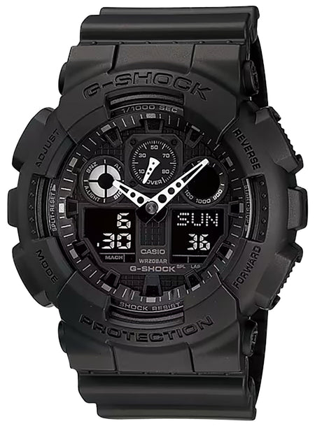 G-Shock GA1001A1 XL Series Stopwatch Speedometer Watch Black