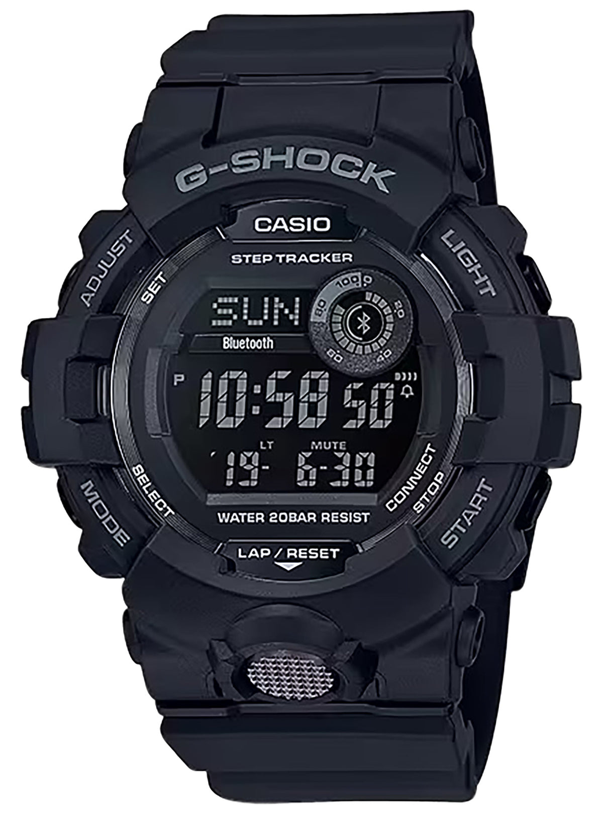 G-Shock GBD8001B MOVE Fitness Tracking App-Linked Watch Black