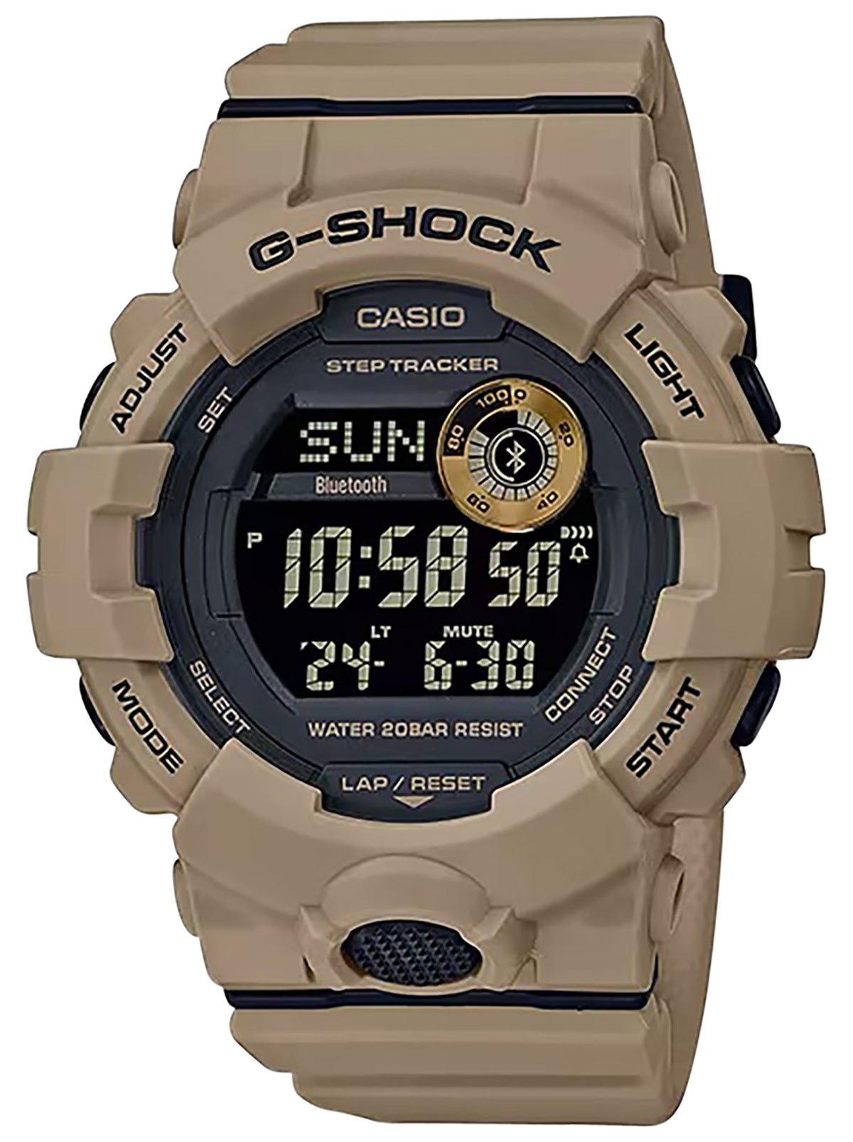 G-Shock GBD800UC5 MOVE Fitness Workout Tracking Watch Tan