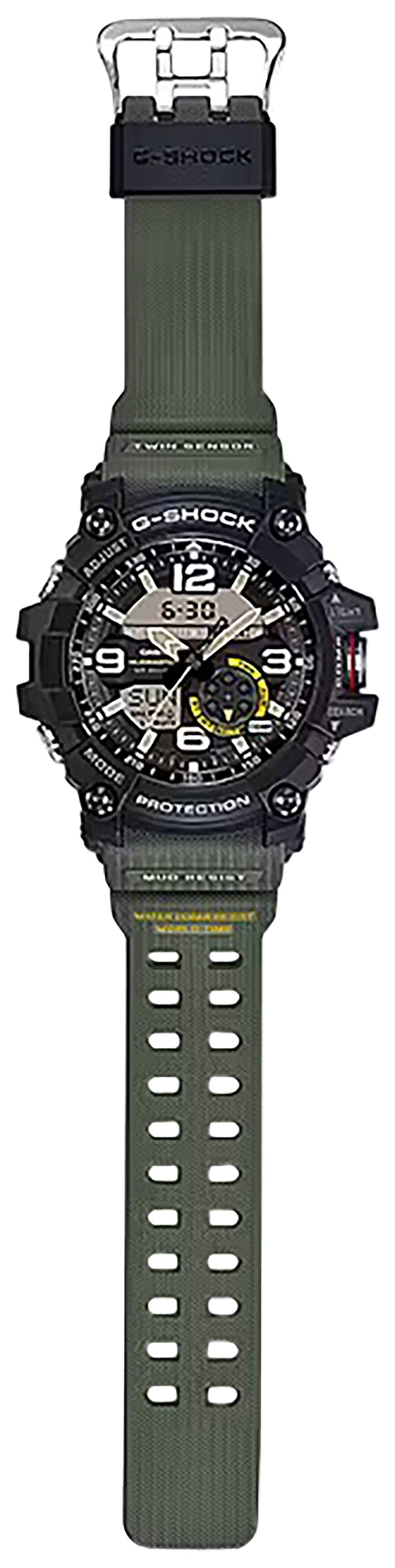 G-Shock GG10001A3 MudMaster Digital Compass Tactical Watch Green