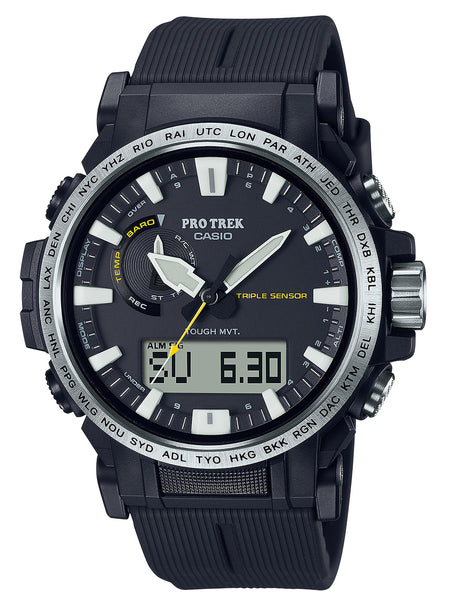 Casio Pro Trek PRW611A Heart Rate Solar Fitness Watch Black