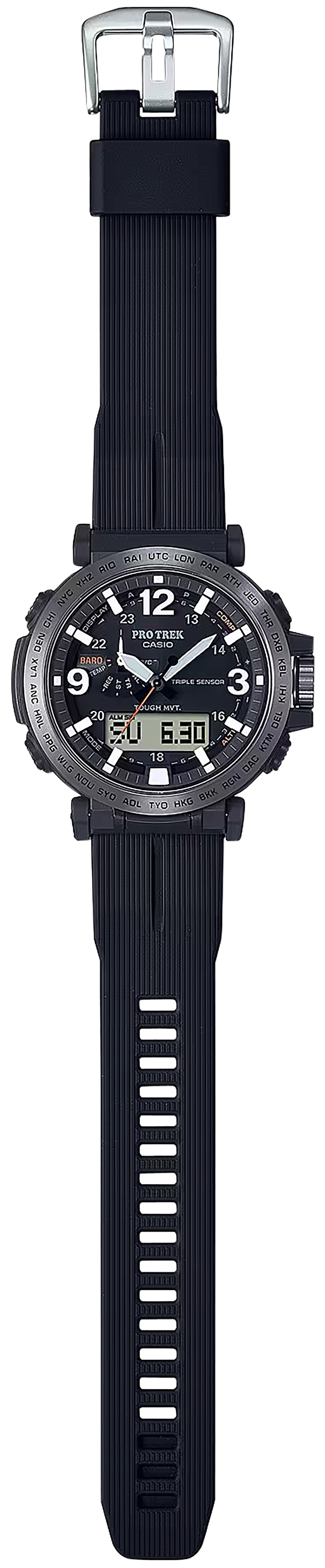 Casio Pro Trek PRW6611Y1A Heart Rate Sensor Watch Black