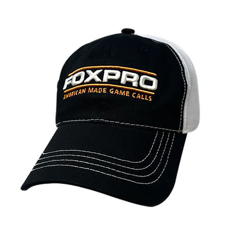 FOXPRO HATFXPS Sidekick Unstructured Black White Snapback Cap