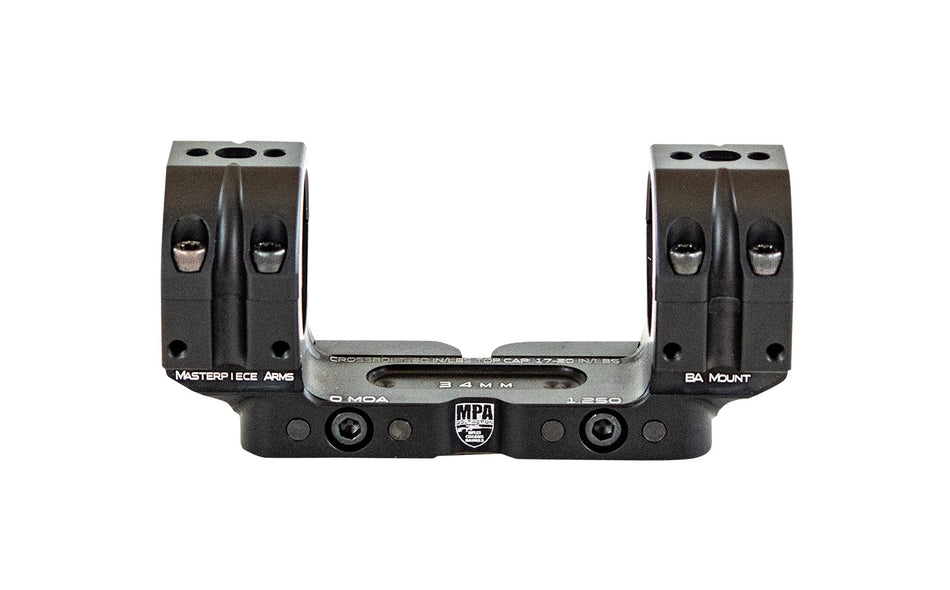 MasterPiece Arms BAMOUNT301125 BA Bolt Action Picatinny Optic Mount 30mm Black