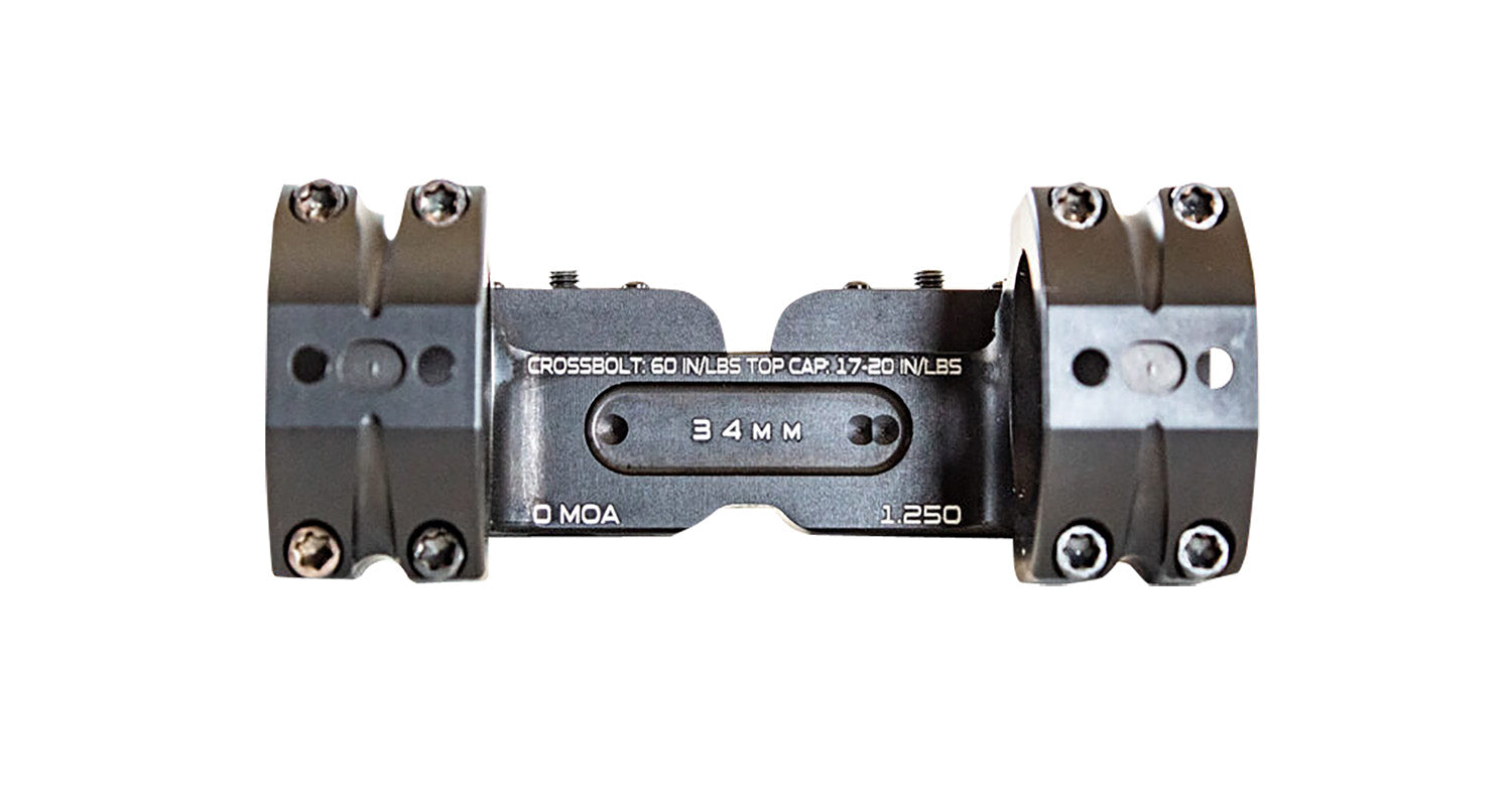 MasterPiece Arms BAMOUNT341125 BA Bolt Action Picatinny Optic Mount 34mm Black
