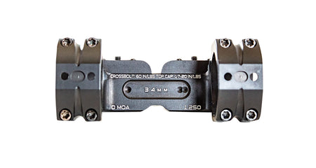 MasterPiece Arms BAMOUNT341125 BA Bolt Action Picatinny Optic Mount 34mm Black