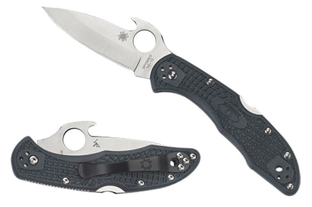 Spyderco C11PGYW Delica 4 Lightweight Folder Emerson Opening Feature Yellow Handle