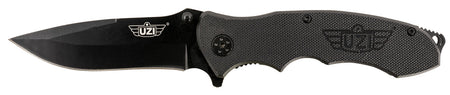 Uzi Accessories UZKFDR006 Responder VI Spring-Assisted Folding Knife Stainless Steel Blade, G10 Handle