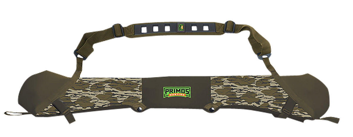 Primos Mossy Oak BottomLand Neoprene Bow Sling Feather-Lite Shoulder Strap Fits 28"-38" Bows