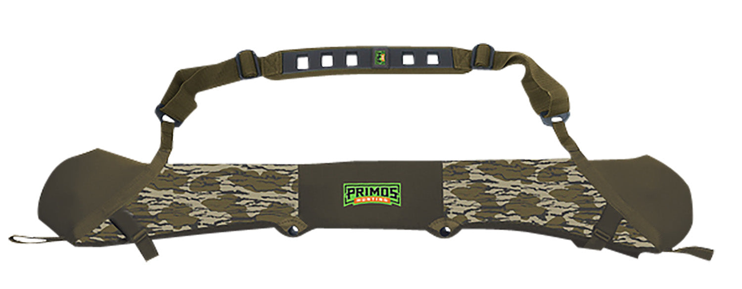 Primos Mossy Oak BottomLand Neoprene Bow Sling Feather-Lite Shoulder Strap Fits 28"-38" Bows