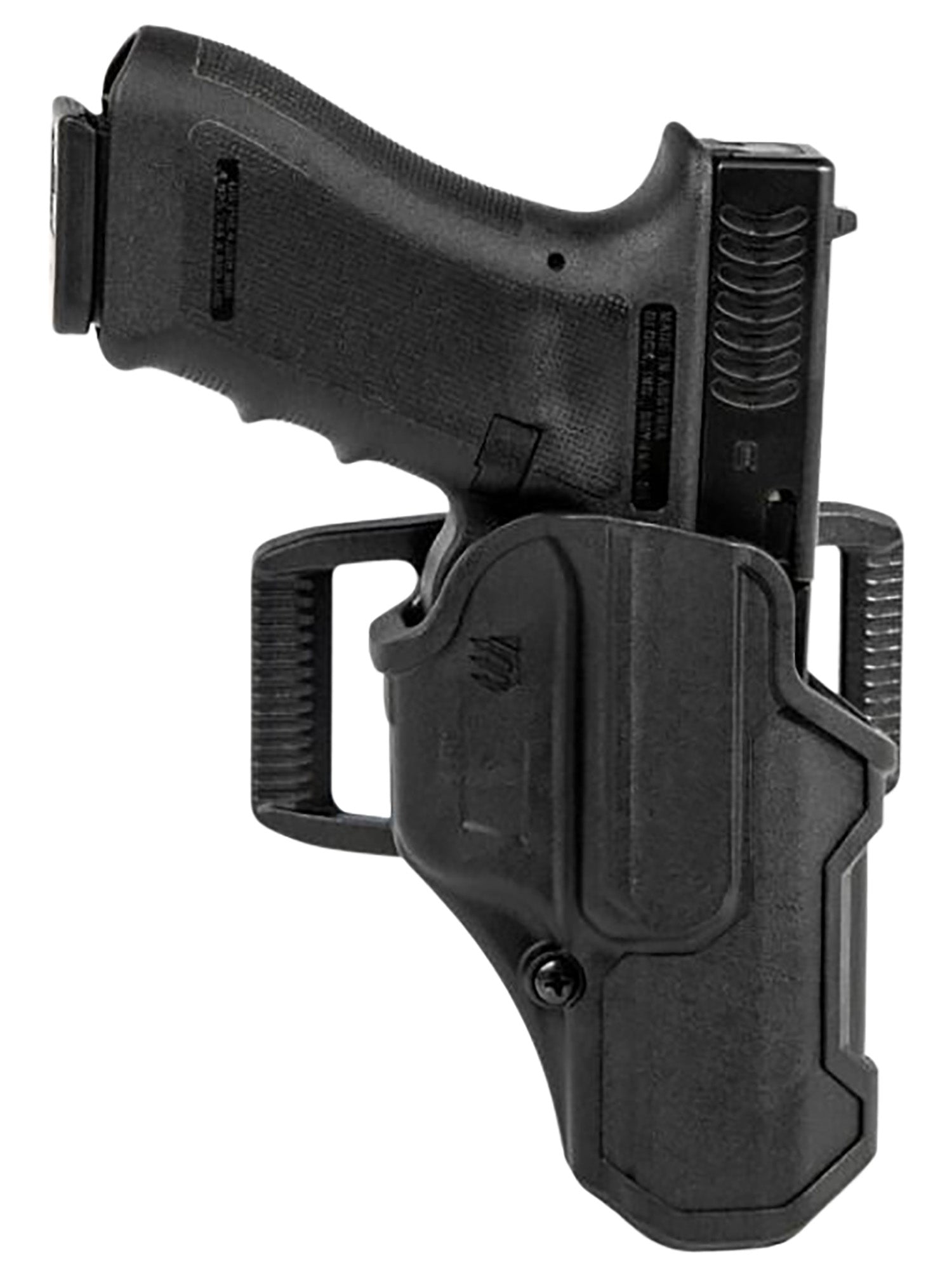 Blackhawk T-Series Level 2 Compact OWB Holster Black Polymer Belt Loop Beretta 92FS/92X/M9A1/M9A3/M9A4 Right Hand