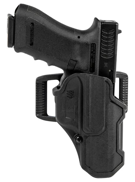 Blackhawk T-Series Level 2 Compact OWB Holster Black Polymer Belt Loop Beretta 92FS/92X/M9A1/M9A3/M9A4 Right Hand