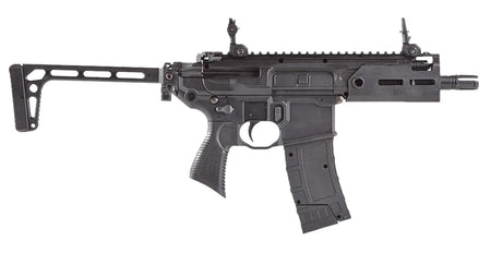 Sig Sauer MCX Rattler CO2 Air Rifle .177 BB 30rd 3-Round Burst Mode Flip-Up Sights