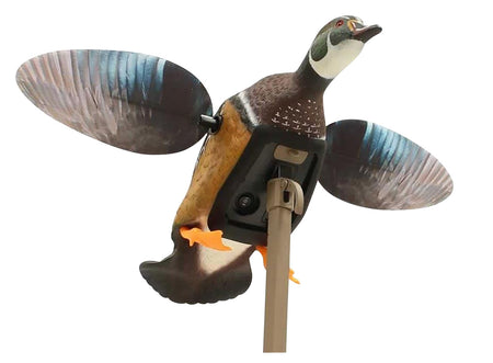 Mojo Outdoors HW24723P Woody Duck Elite Series Motorized Decoy
