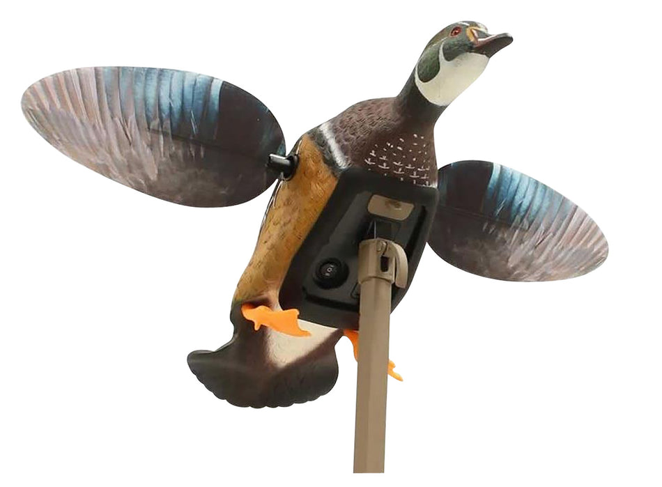 Mojo Outdoors HW24723P Woody Duck Elite Series Motorized Decoy