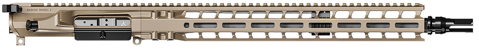 Radian R0473 223 Wylde 16" Complete Upper Receiver FDE, Extended M-LOK Handguard