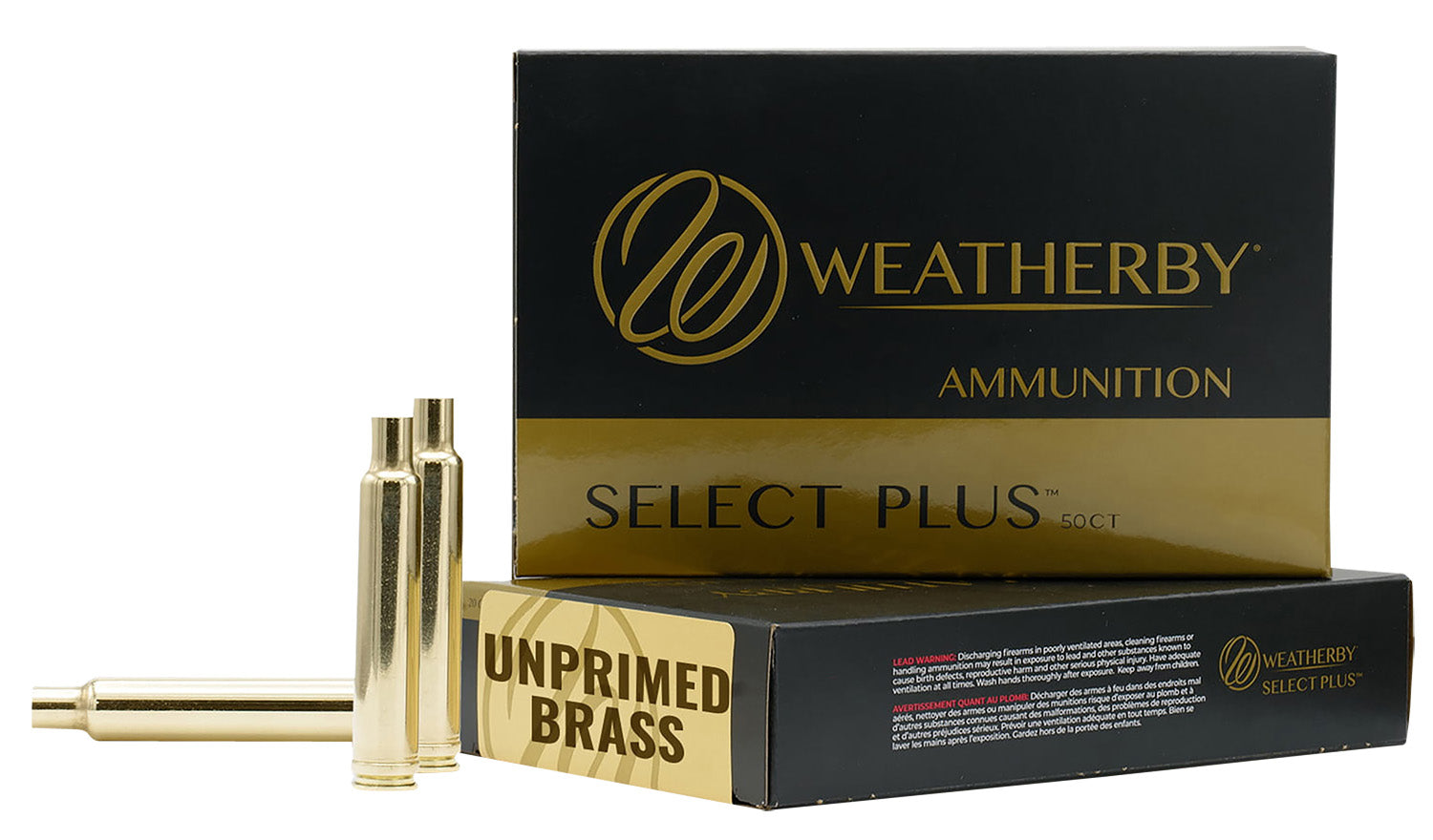 Weatherby 7mm PRC Unprimed Rifle Brass Cases 50-Pack